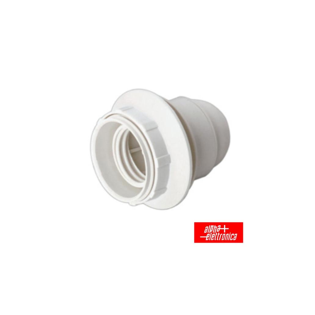 Casquilho P/ Lâmpada E27 Branco (imagem para) Casquilho P/ Lâmpada E27 Branco