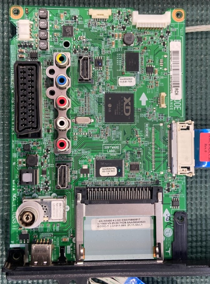 Mainboard TV LG 42LN5400 42" (imagem para) Mainboard TV LG 42LN5400 42"