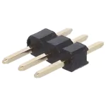 Barra de 3 pinos (1x3) macho 2.54mm para PCB (imagem para) Barra de 3 pinos (1x3) macho 2.54mm para PCB
