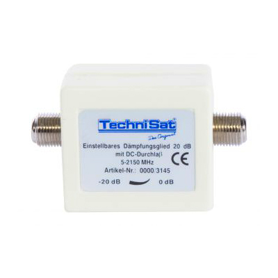 Atenuador Sinal TV 0 a 20dB / 5-2150 MHz (imagem para) Atenuador Sinal TV 0 a 20dB / 5-2150 MHz