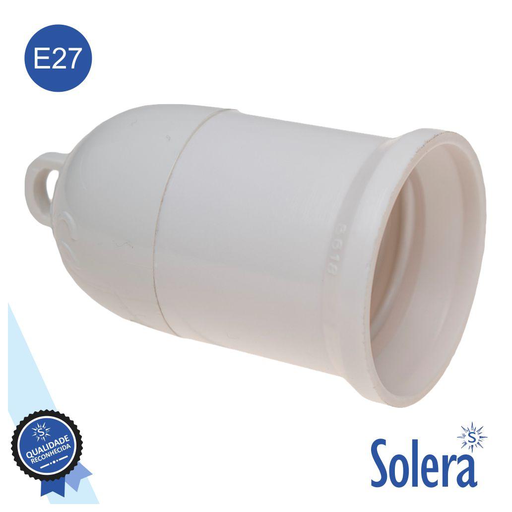 Casquilho P/ Lâmpada E27 Branco SOLERA (imagem para) Casquilho P/ Lâmpada E27 Branco SOLERA