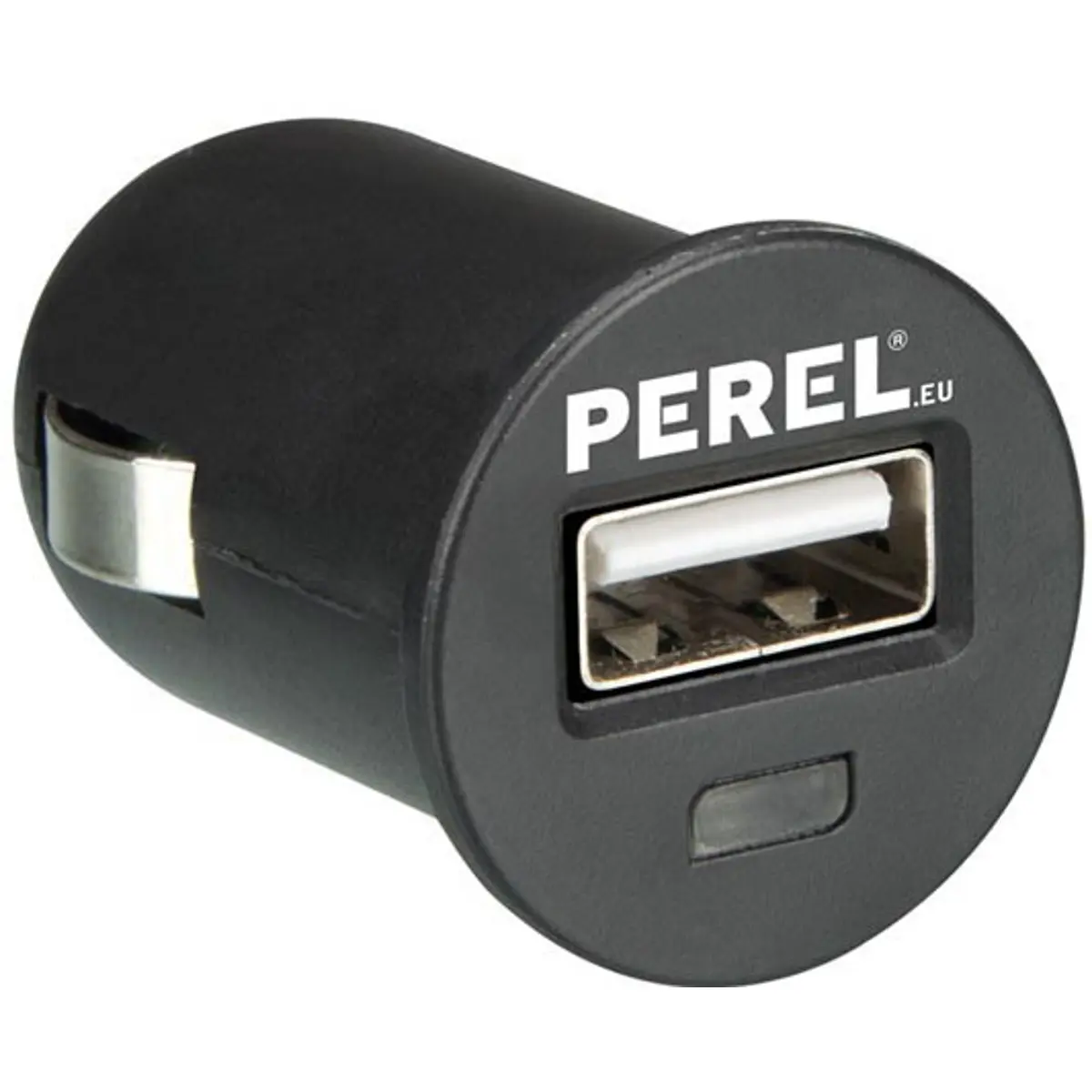 Carregador de Isqueiro USB (12VDC->5VDC) 1A - preto (imagem para) Carregador de Isqueiro USB (12VDC->5VDC) 1A - preto