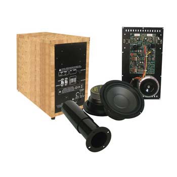 KIT SUBWOOFER DE 100W (imagem para) KIT SUBWOOFER DE 100W