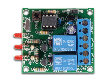 RECEPTOR DE 2 CANAIS POR INFRAVERMELHOS (imagem para) RECEPTOR DE 2 CANAIS POR INFRAVERMELHOS